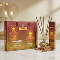 Himalaya Incense Magical Series Money Drawing füstölő pálcikák és dobozuk letisztult környezetben.
