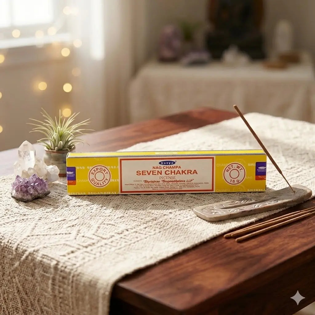Satya Nag Champa Seven Chakra Füstölőpálcika – 15g