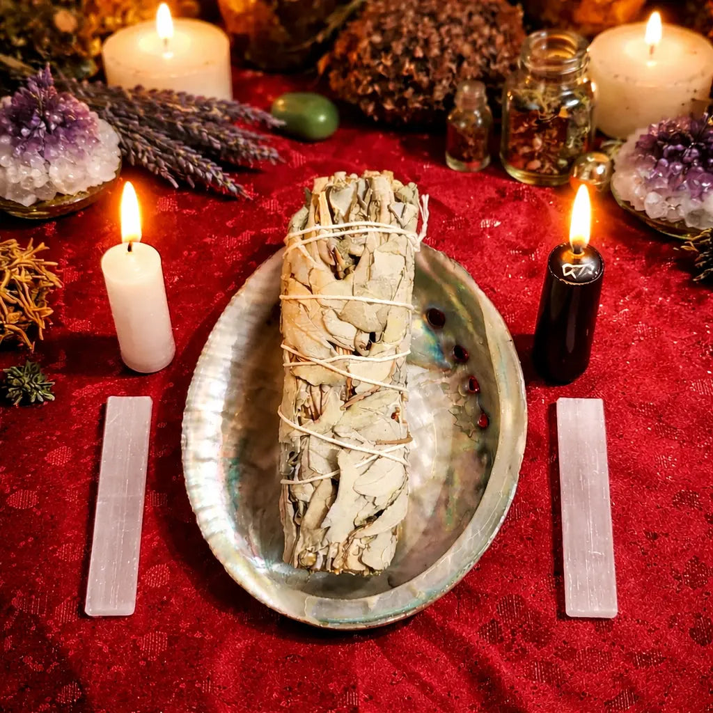 Tisztítsd meg a környezeted energiáát ezze a tökéletes mága kellé csomaggal. WhiteAngel Spiritual